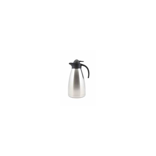 Genware Stainless Steel Contemporary Vacuum Jug 1.5L