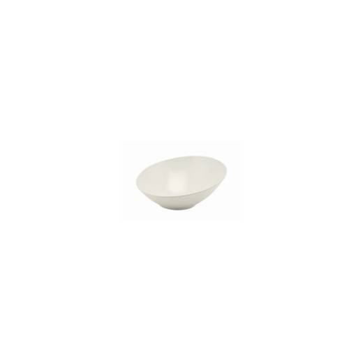 Melamine Slanted Buffet Bowl 21x20x10cm White