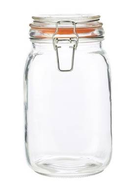 Genware Glass Terrine Jar 1.5L (x6)