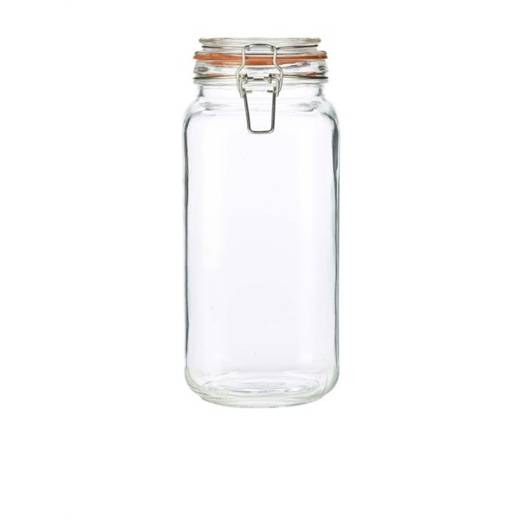 Genware Glass Terrine Jar 2L (x6)