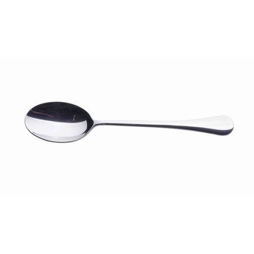 Genware Slim Dessert Spoon 18/0  (x12)