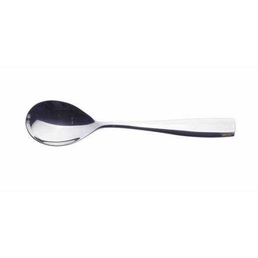 Genware Square Dessert Spoon 18/0 (x12)