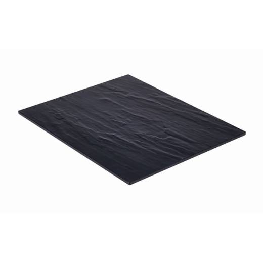 Slate Effect Melamine Platter GN 1/2  32.5x26.5