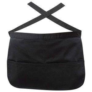 Money Pocket Apron Black