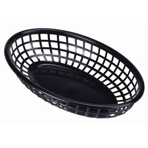 Fast Food Basket Black 23.8x15.4cm (x12)