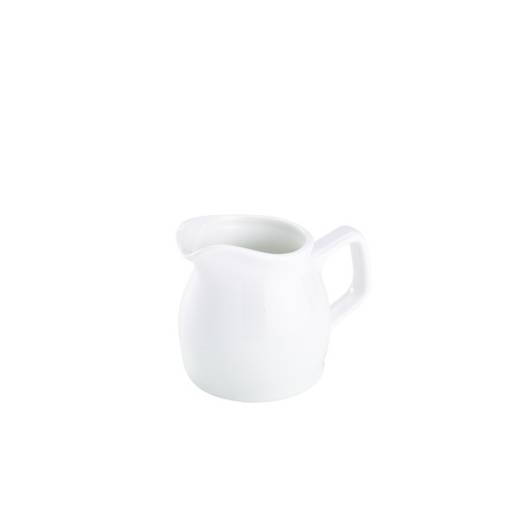 Genware Porcelain Jug 14cl/5oz (x6)