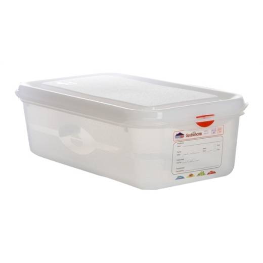GN Storage Container 1/3 - 10cm Deep 4L (x6)
