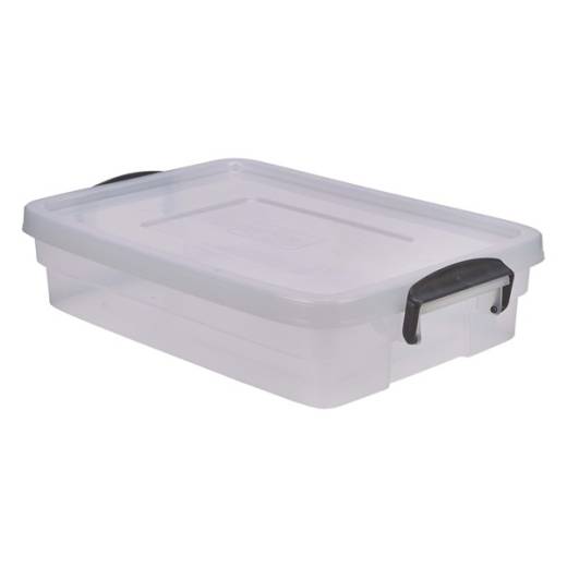 Storage Box with Clip Handles 20L (x4)