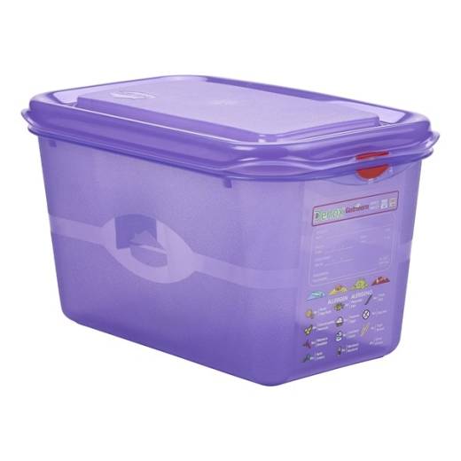 Allergen GN Storage Container 1/4 15cm Deep 4.3L (x6)