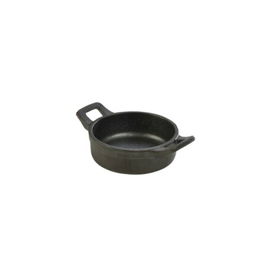 Mini Cast Iron Round Eared Dish 11x3.5cm (x6)