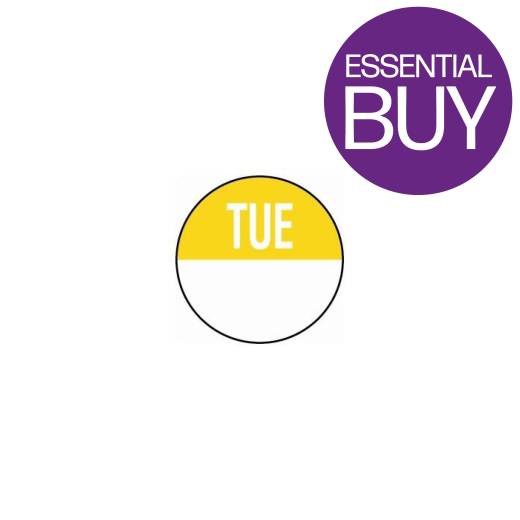 Day Dots Removable 19mm Tuesday (x1000)