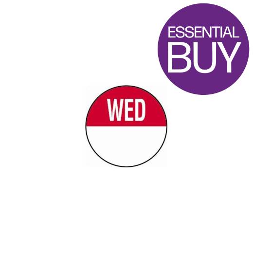 Day Dots Removable 19mm Wednesday (x1000)