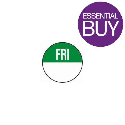 Day Dots Removable 19mm Friday (x1000)