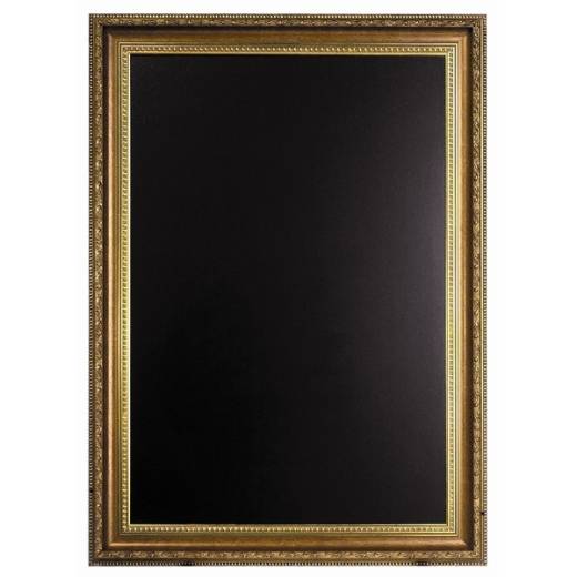 Gold Chalk Board 85 x 65cm