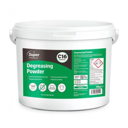 Kitchen/Fryer Degreasing Powder C16 (10Kg)