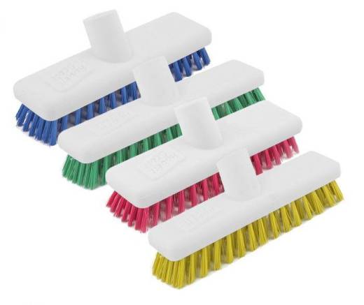 Washable Deck Scrub 23cm/9in Yellow