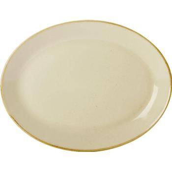 Seasons Wheat Oval Plate Wheat 30cm x6