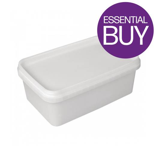 Rectangular Ice Cream Base 2 Litre