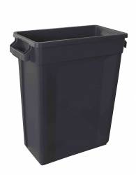 Slim Bin Black Recycling 87L
