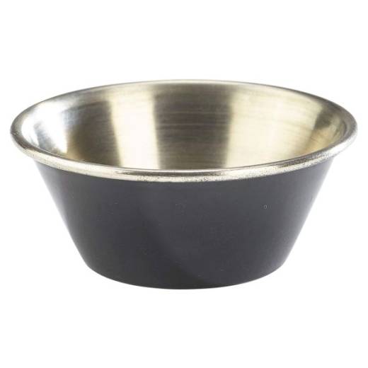 Stainless Steel Ramekin 1.5oz Black (x24)