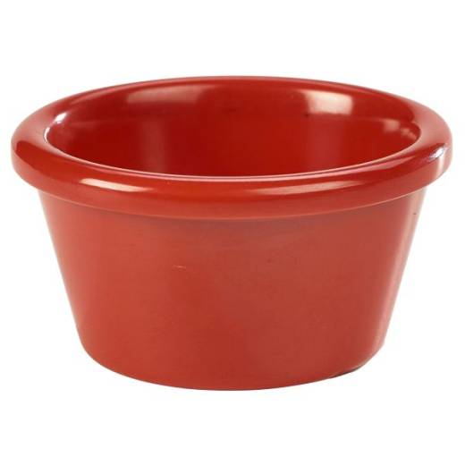 Ramekin 3oz Smooth Red (x24)