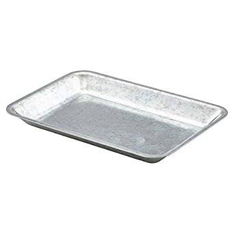 Galvanised Steel Tray 20x14x2cm (x24)