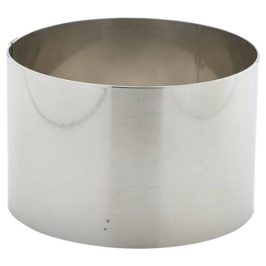 Stainless Steel Mousse Ring 9x6cm (x12)