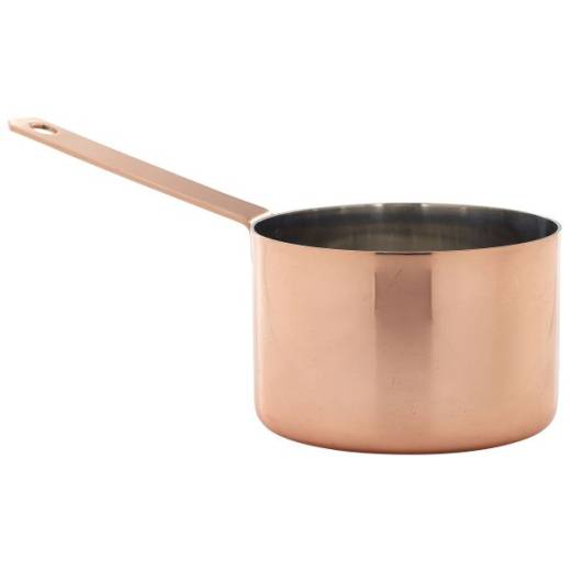 Copper Mini Saucepan 9 x 6.3cm (x6)