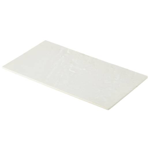 White Slate Melamine Platter GN 1/3 32.5x17.5cm