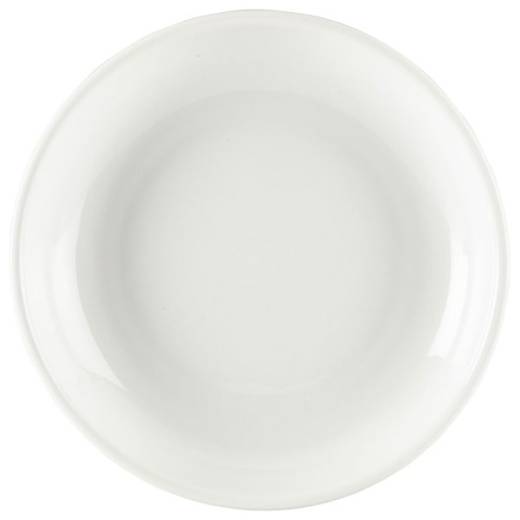 Porcelite Cous Cous Plate/Coupe Bowl 21cm/8.25in (x6)