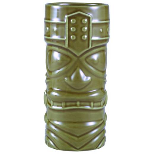 Green Tiki Mug 40cl/14oz (x4)