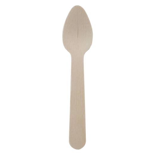 Wooden Disposable Tea Spoon (x1000)