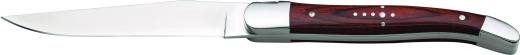 Laguiole Red Handled Steak Knife (x12)