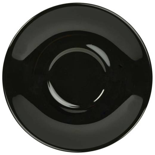 Royal Genware Saucer 16cm Black (x6)