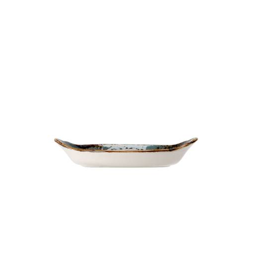 Craft Blue Oval No1 Eared Dish 20x11cm (x24)