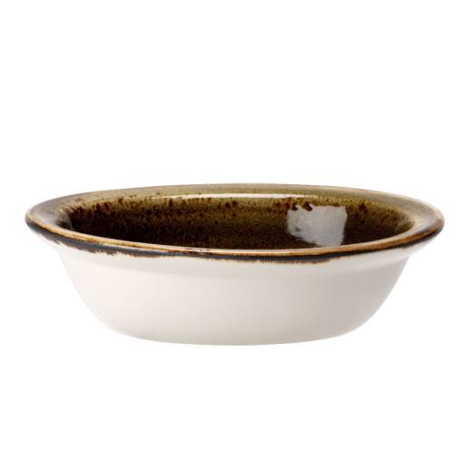 Craft Brown Oval Lipped Baker 15.75cm (x24)