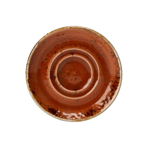 Craft Terracotta Double Well Saucer 11.75cm (x36)
