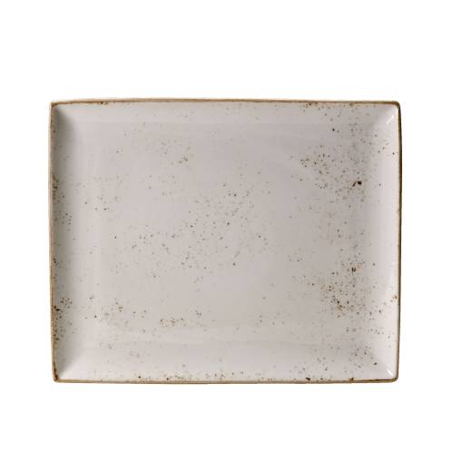 Craft White Rectangle Three 33x19cm (x6)