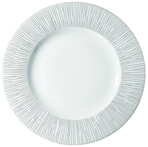 Bamboo Wide Rim Plate 30.5cm (x12)