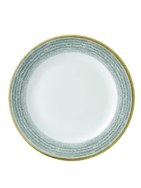 Studio Prints Stone Grey Rimmed Plate 27.6cm (x12)