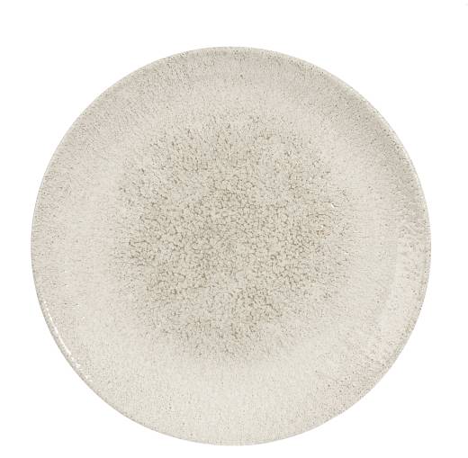 Raku Agate Grey Coupe Plate 26cm (x12)