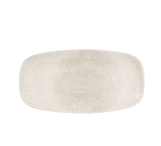 Raku Agate Grey Chefs Oblong Plate No.3 29.8x15.3cm/11.75x6in (x12)