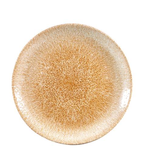 Raku Garnet Orange Coupe Plate 26cm (x12)