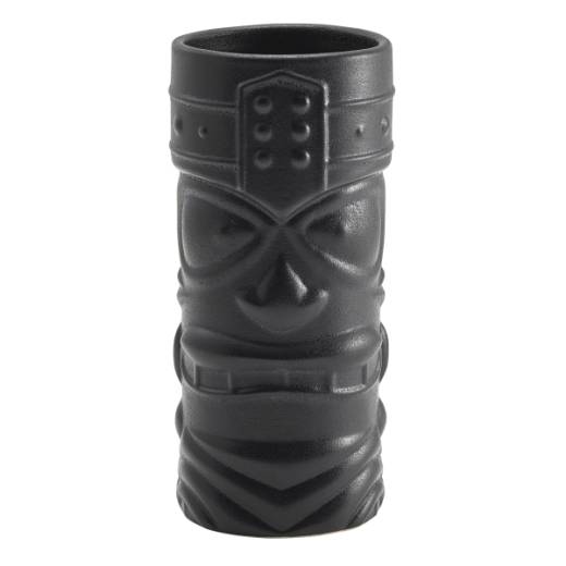 Cast Iron Effect Tiki Mug 40cl/14oz (x4)