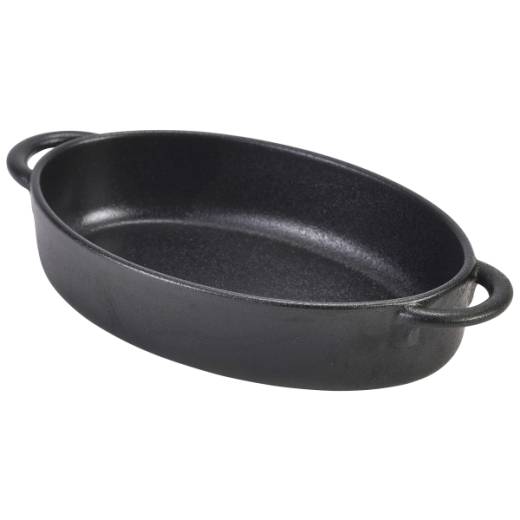 Forge Stoneware Oval Dish 17.5 x 11.5 x 4cm (x6)