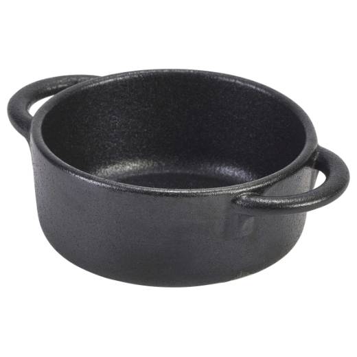 Cast Iron Effect Casserole Dish 9 x 4cm (x6)