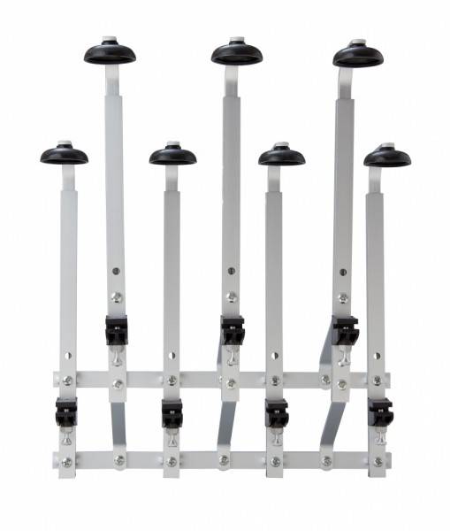 Staggered Wall 7 Bottle Rack (70cl/1 litre)