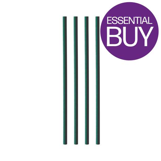 Paper Straw Black 200x6mm (x250)