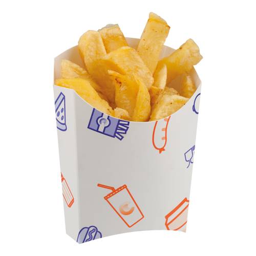 Supa Snax Paperboard Chip Scoops Small (x1000)