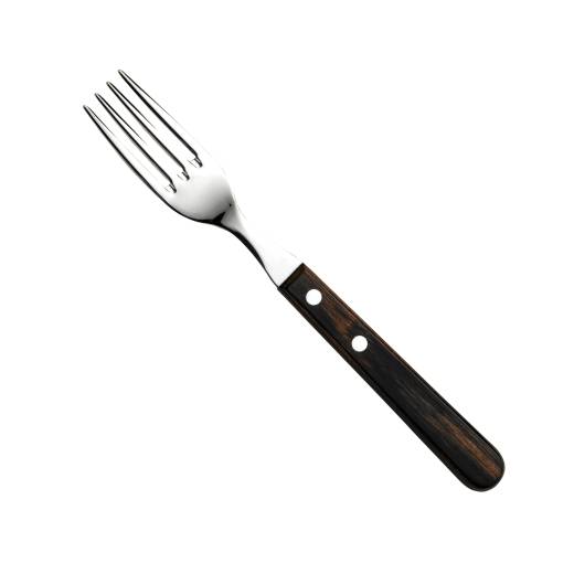 Jumbo Fork Polywood Brown (x12)